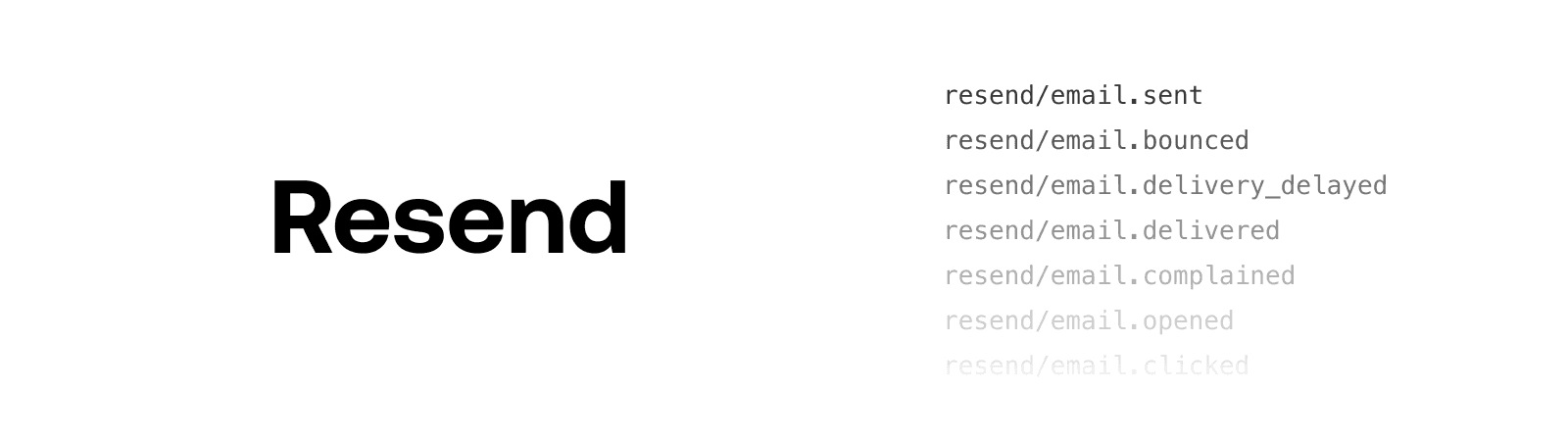 Resend Logo